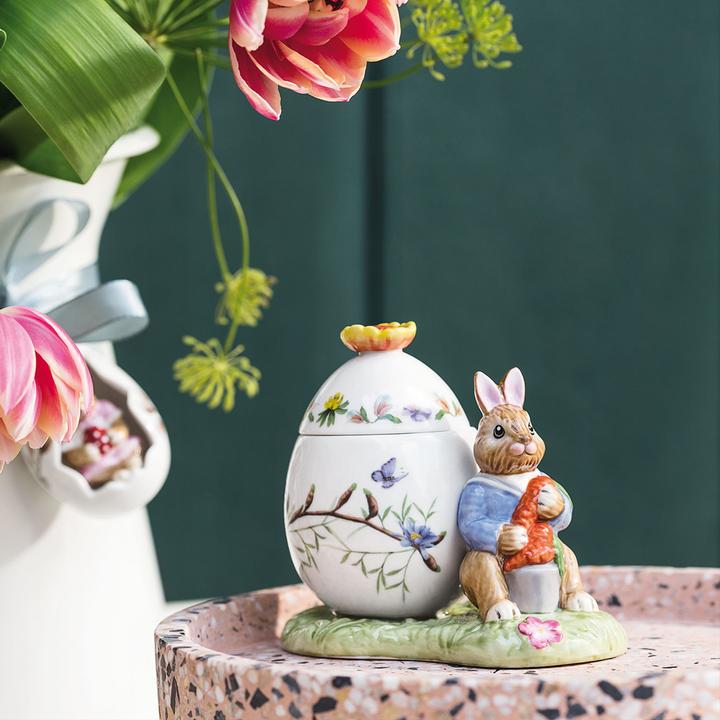 Image du produit Villeroy & Boch Boîte décorative oeuf de Pâques May BUNNY TALES (1 x, 11 x 6.5 x 9.5 cm)