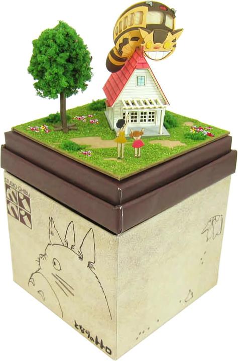 Actual product image Sankei Mein Nachbar Totoro - Das Haus und der Katzenbus - Paper Art Box
