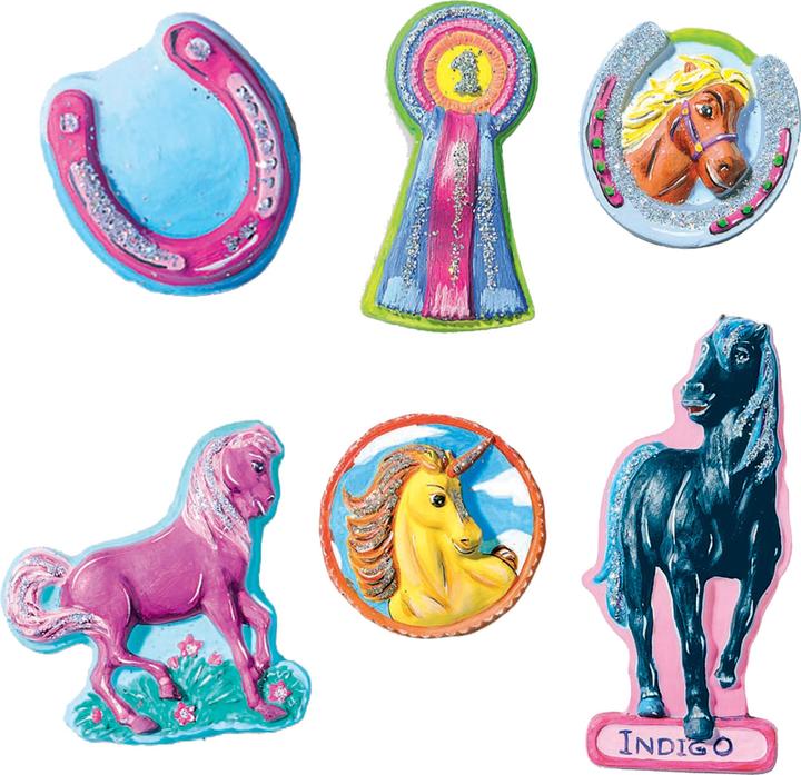 Image du produit Ses Moulage en plâtre et peinture - Chevaux
