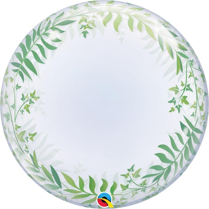 Produktbild Qualatex Art Déco Blasenballon Elegant Greenery Kunststoff (1 x)