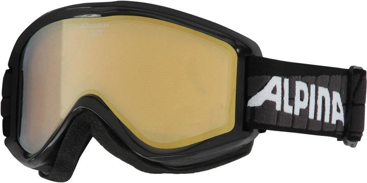 Image du produit ALPINA SPORTS Smash 2.0 Multi Mirror Lunettes de ski (couleur : 831 noir, écran : MULTIMIROR, or)