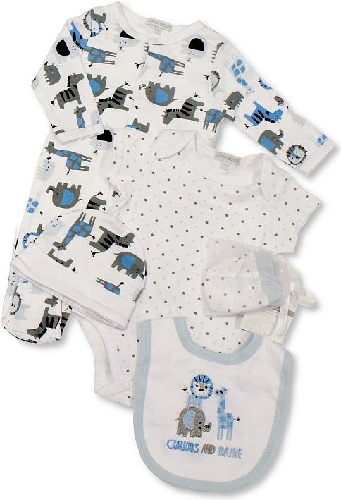 Universal Textiles Curious And Brave Strampelanzug Set Baby (5erPack) (68)
