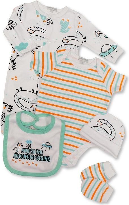 Immagine prodotto Universal Textiles L'avventura ha inizio con il set di tutine da bambino (confezione da 5 pezzi) (68)