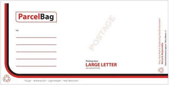 Produktbild Impact Versandtasche Kunststoff 50Erpack (190 x 340 mm, 50 x)