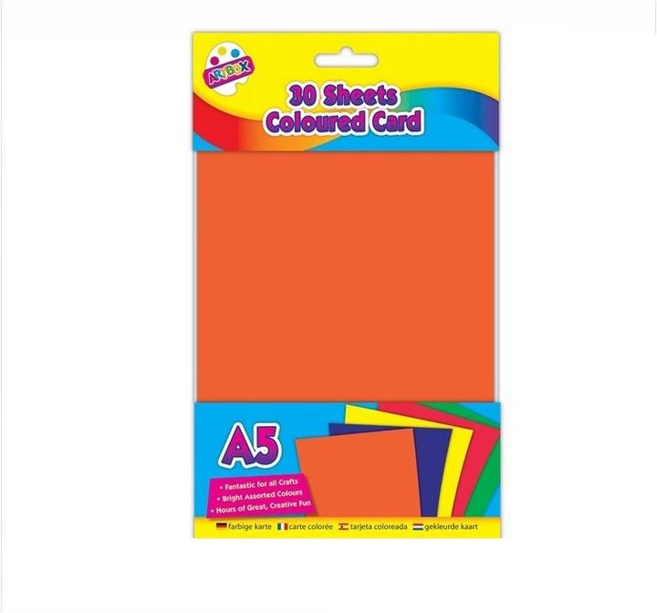 Actual product image Tallon Cardboard A5 30Pack (160 g/m², 30 x)