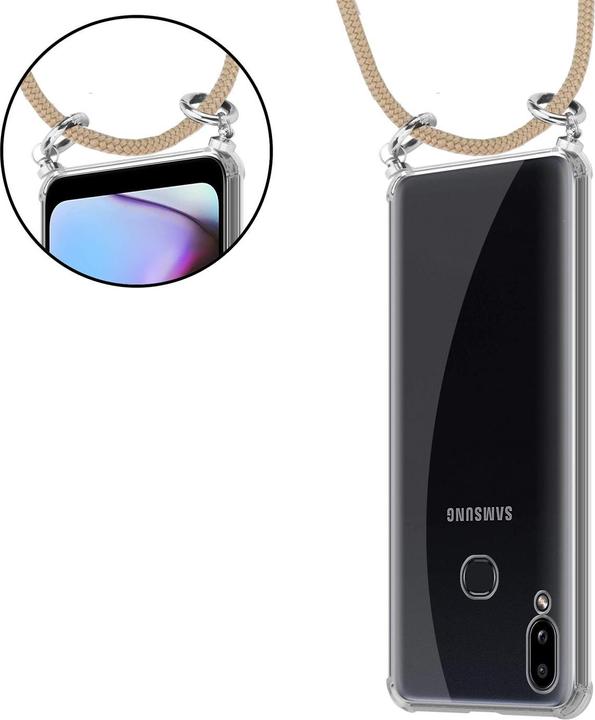 Produktbild Cadorabo TPU Handy Kette SILBER Cover