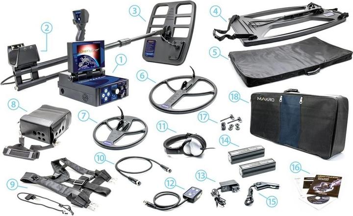 Actual product image Nokta Pro Package 3D bodemscanner / metaaldetector met groot dieptebereik