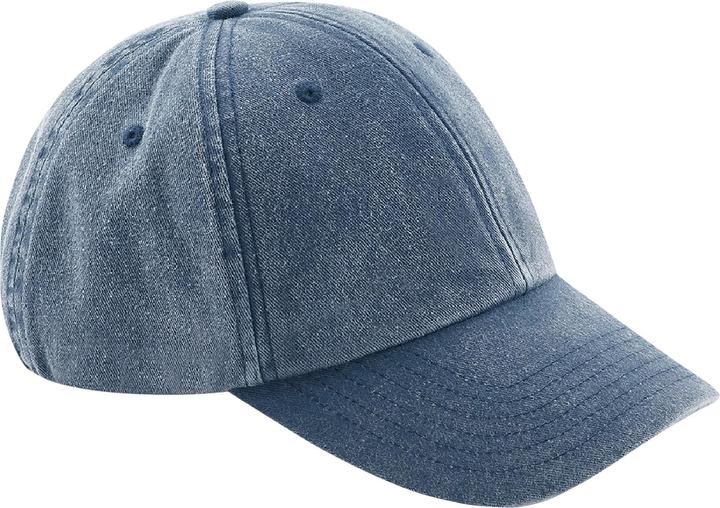 Actual product image Beechfield Vintage denim look cap (pack of 2) (One size)