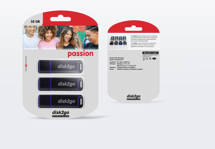 Image du produit Disk2go USB-Stick (32 Go, USB-A)