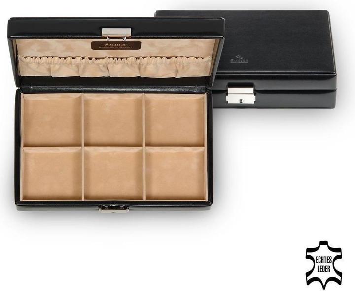 Actual product image Sacher 2610.010443 - Collector's case new classic black leather