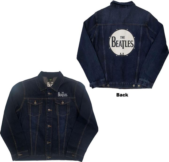 Image du produit The Beatles Veste en denim Drum Logo (L)