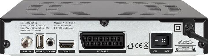 Actual product image Megasat HD 601 V3 (0.00 GB, DVB-S2)