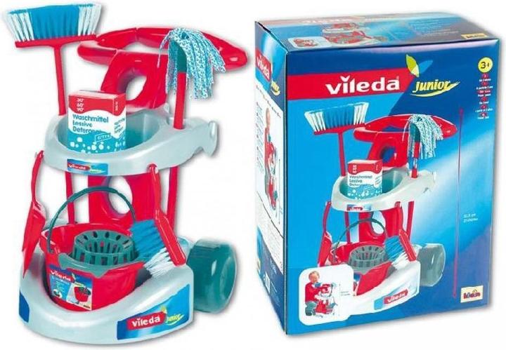 Theo Klein Vileda broom trolley