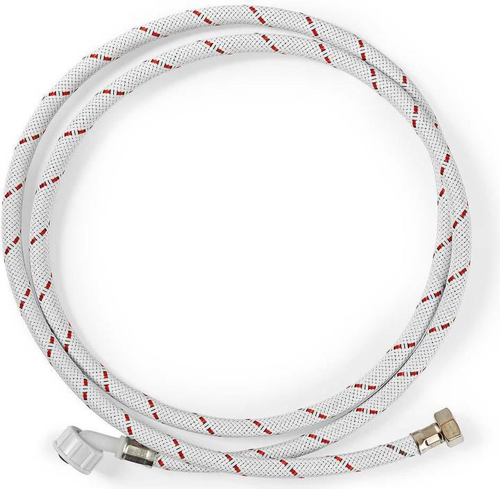 Produktbild Nedis Nylon Zulaufschlauch | 1/2" | 3/4" | 10 Bar | 90 °C | 2.00 m | Anwendung: Schüssel / Waschma