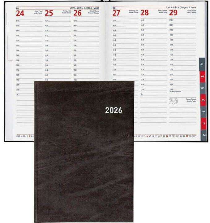 Biella Agenda business Registra 7 plus (17,2 x 24 cm)