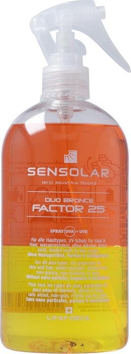 Image du produit Sensolar Écran solaire (Spray solaire, SPF 25, 400 ml, 446 g)