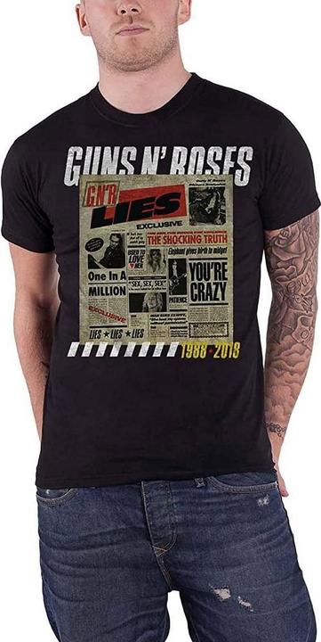 Produktbild Universal Textiles Lies Track List TShirt (XL)