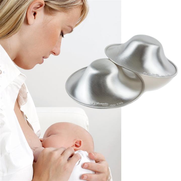 Immagine prodotto Silverette Cappello d'argento per l'allattamento al seno (Taglia unica)