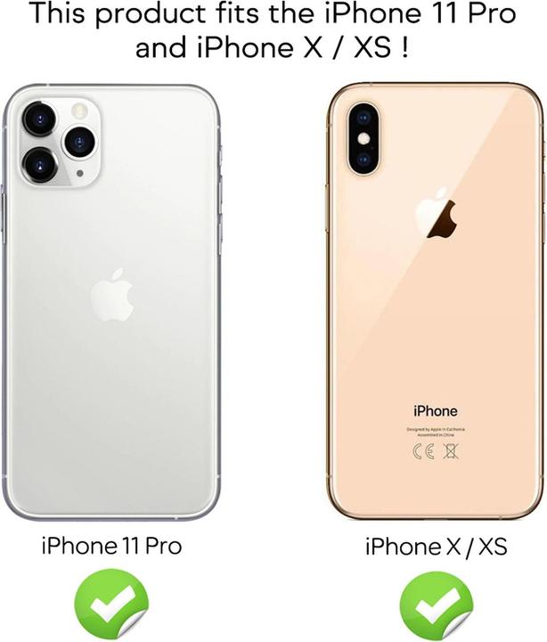 Image du produit Nalia Verre de protection (1 pièce(s), Apple iPhone X, Realme 11 Pro+)