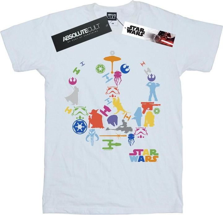 Immagine prodotto Star Wars Silhouette Collage Maglietta Uomo (XL)