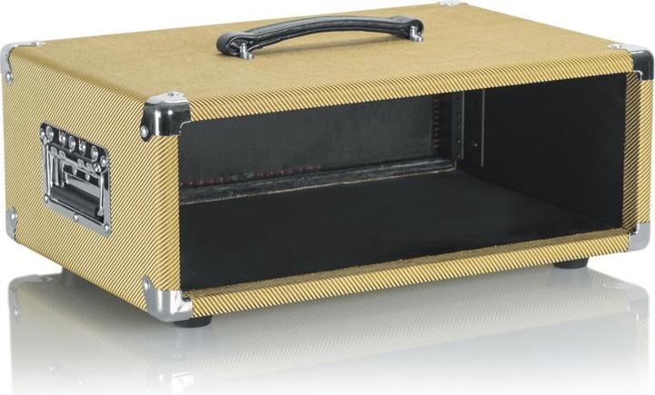 Image du produit Gator Cases GR-RETRORACK-3TW Rack Retro Vintage Amp Vibe Rack Case 3U Tweed (Amplificateur)