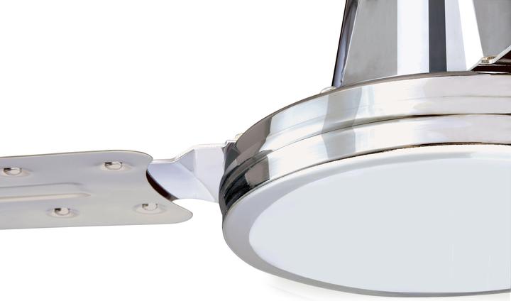 Actual product image Westinghouse Ceiling Fan Industrial Chrome with Wall Switch