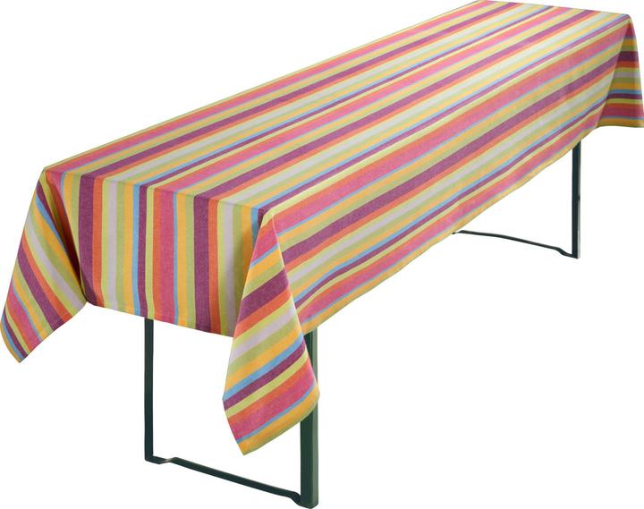 Produktbild Redbest Auflagen und Tischdecke "Streifen" 3-tlg. (90 x 260 cm)