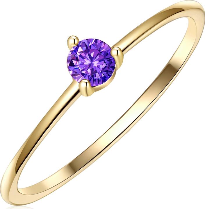 Image du produit Glanzstücke München Femme argent sterling zirconium or jaune - 26587 (52, Argent 925)