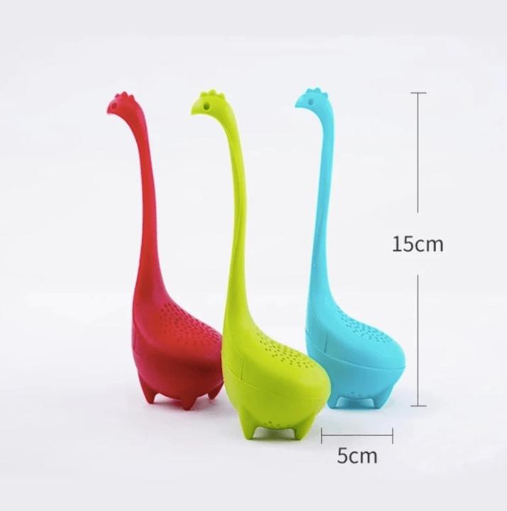 Produktbild Ototo Baby Nessie Teesieb und Teefilter mit Griff grün