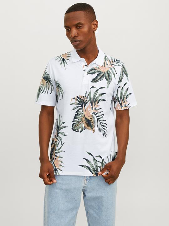 Actual product image Jack & Jones All Over Print Polo T-shirt (S)
