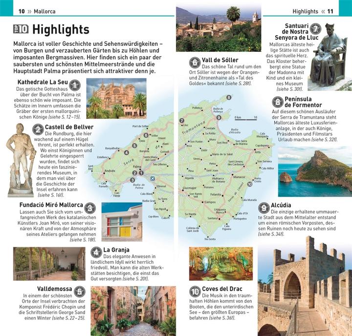 Actual product image TOP10 Reiseführer Mallorca (German, DK Verlag Travel, 2023)