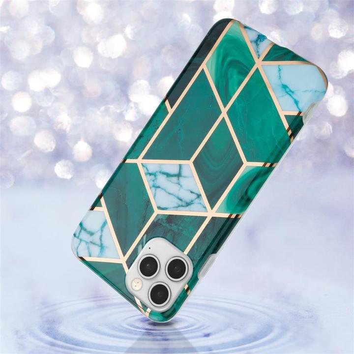 Produktbild Cadorabo IMD TPU Bunter Marmor Cover (Apple iPhone 12, Realme 12 Pro+)