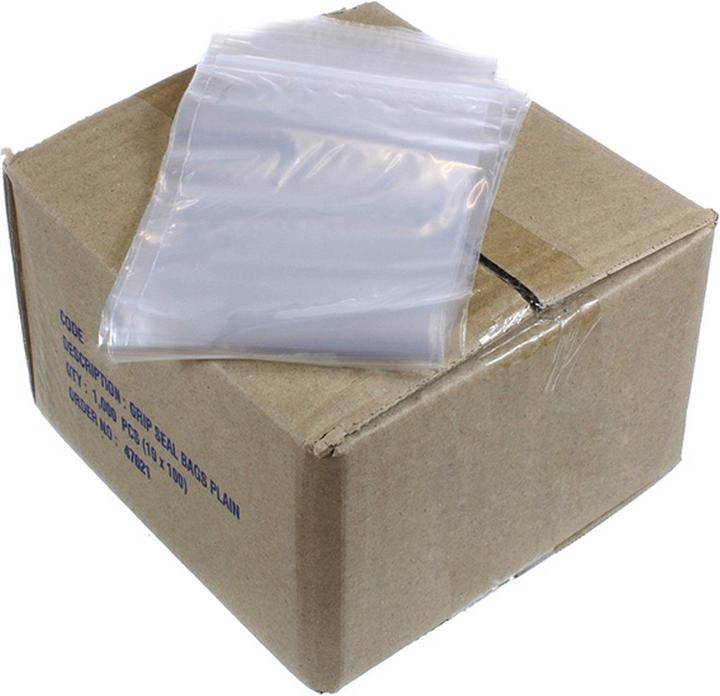 Produktbild Polybags ZipperBeutel 1000erPack (1000 Stück)