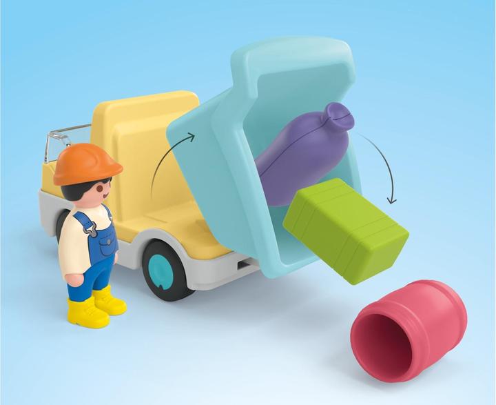 Actual product image Playmobil Lorry with sorting garage (71686, Playmobil Junior)