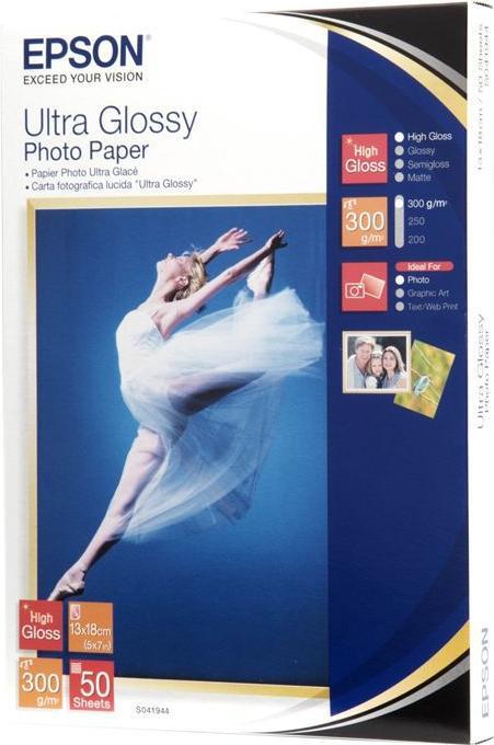 Image du produit Epson Ultra brillant (300 g/m², 13 x 18 cm, 50 x)
