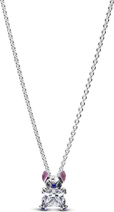 Pandora Disney Stitch Collier Halskette (Emaille, Silber 925)