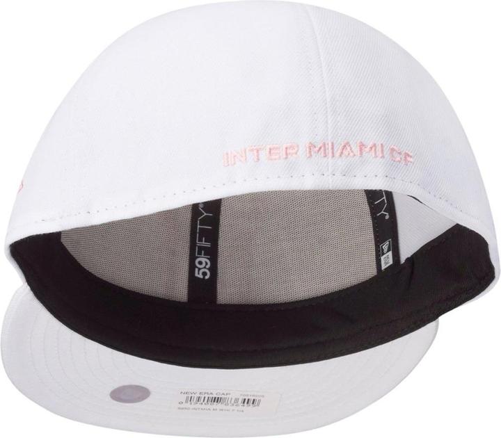 Produktbild New Era 59Fifty Fitted Cap - MLS Inter Miami weiss - 6 7/8 (6 7/8)