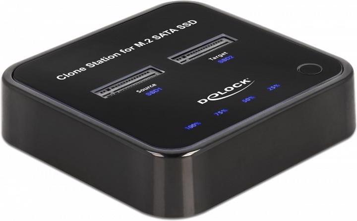 Produktbild Delock Docking- und Klonstation USB-C - 2x M.2 SATA