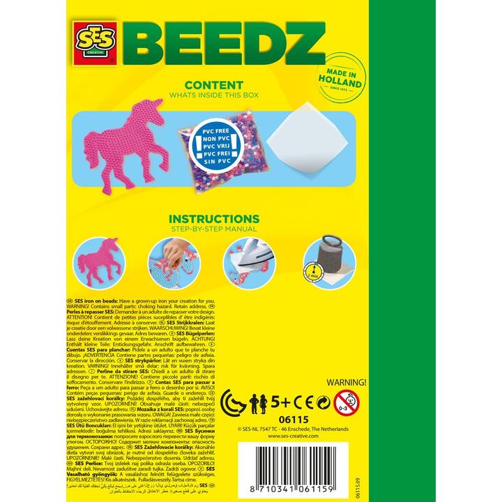 Actual product image Ses Iron-on beads horse fantasy