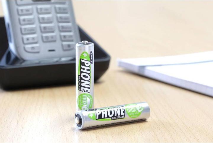 Actual product image Ansmann Micro (AAA) battery NiMH DECT max (1 pcs., AAA, 550 mAh)