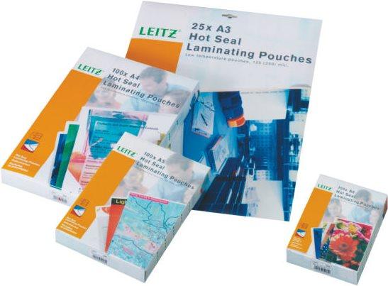 Immagine prodotto Leitz Fogli di laminazione a caldo A3 (A3, 100 Pezzo/i, 80 µm)
