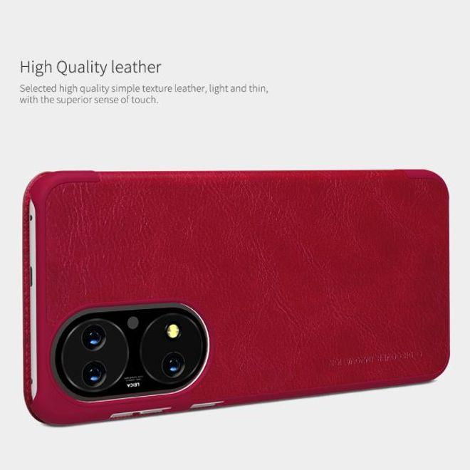 Actual product image Nillkin Qin Series (Huawei P50)