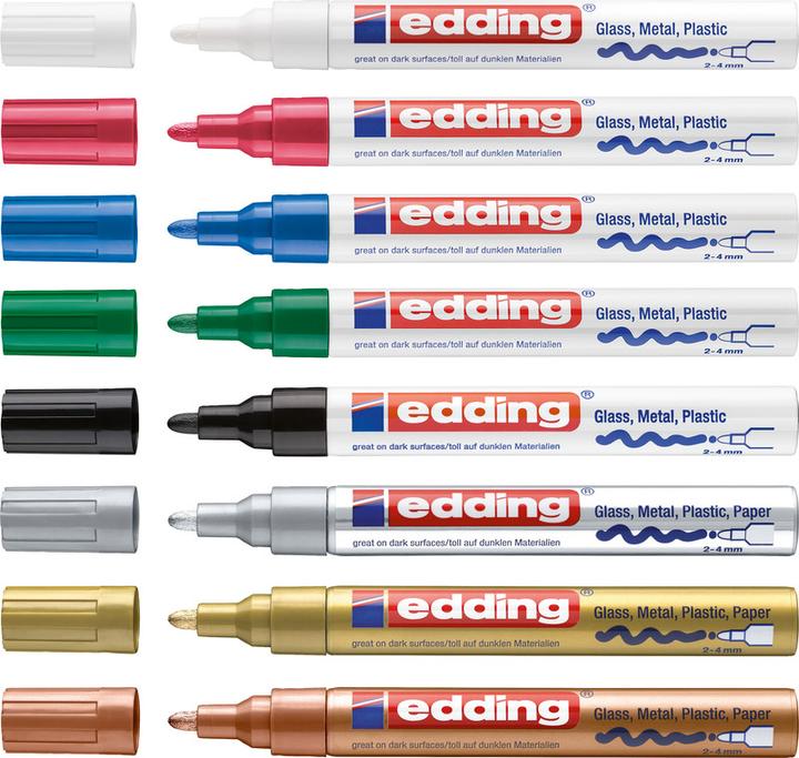 Produktbild Edding 750 Glanzlack-Marker (Silver, 2 mm, 1 x)