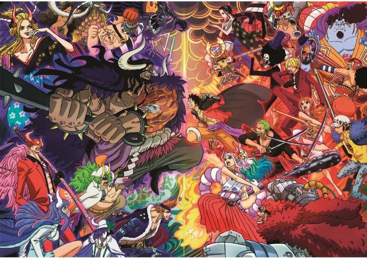 Produktbild Clementoni One Piece - Luffy VS Kaido (1000 Teile)