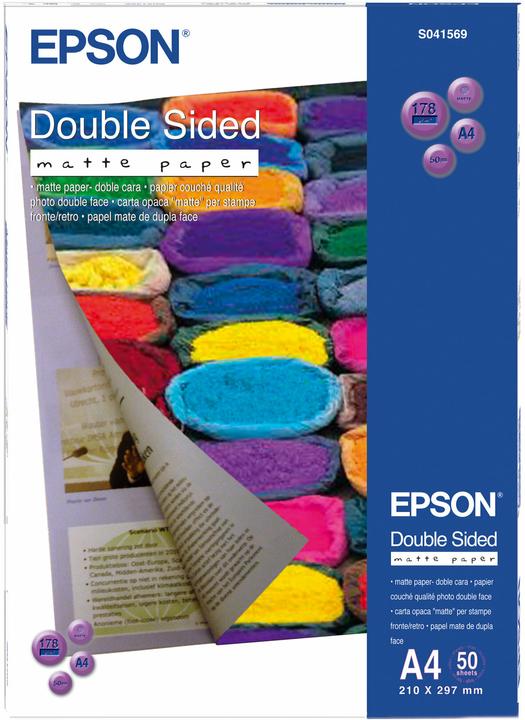 Epson Double-Sided Matte (178 g/m², A4, 50 x)