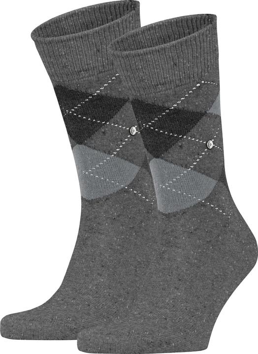 Burlington Socken Casual Bequem sitzend Dundee (2er Pack, 40 - 46)