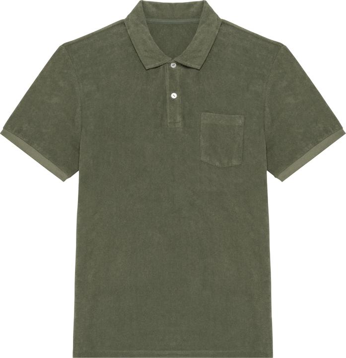 Native Spirit Umweltfreundliches Poloshirt aus Frottee