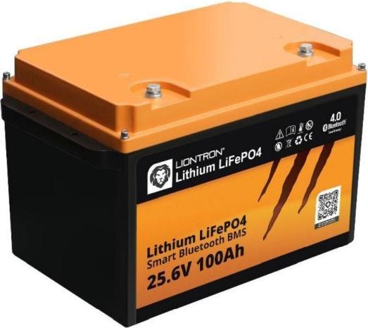 Liontron Smart BMS 25,6V 100Ah Arctic (25.60 V, 100 Ah)