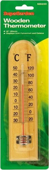 Produktbild Supa Garden Aus Holz Thermometer
