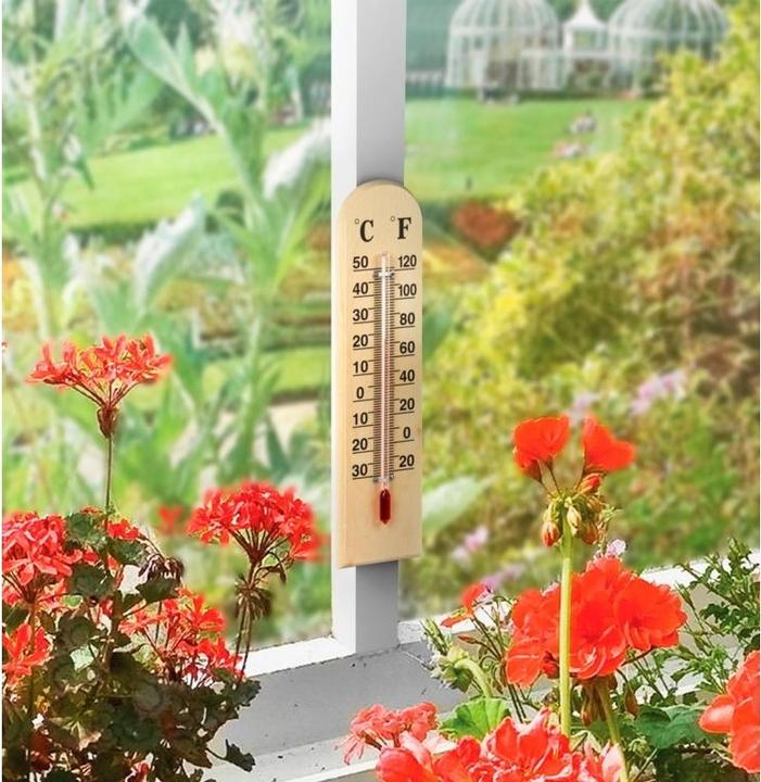 Produktbild Supa Garden Aus Holz Thermometer